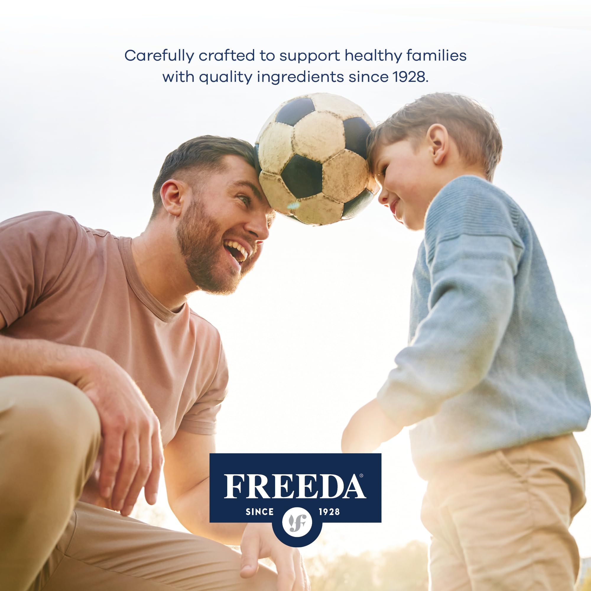 FREEDA 600mg Calcium with Vitamin D3 400 IU – Bone, Joint & Teeth Support – Vitamin D with Calcium Supplement for Women & Men – 600 mg – GF, Easy-to-Swallow Coated Tablets (100 Ct) - Image 5