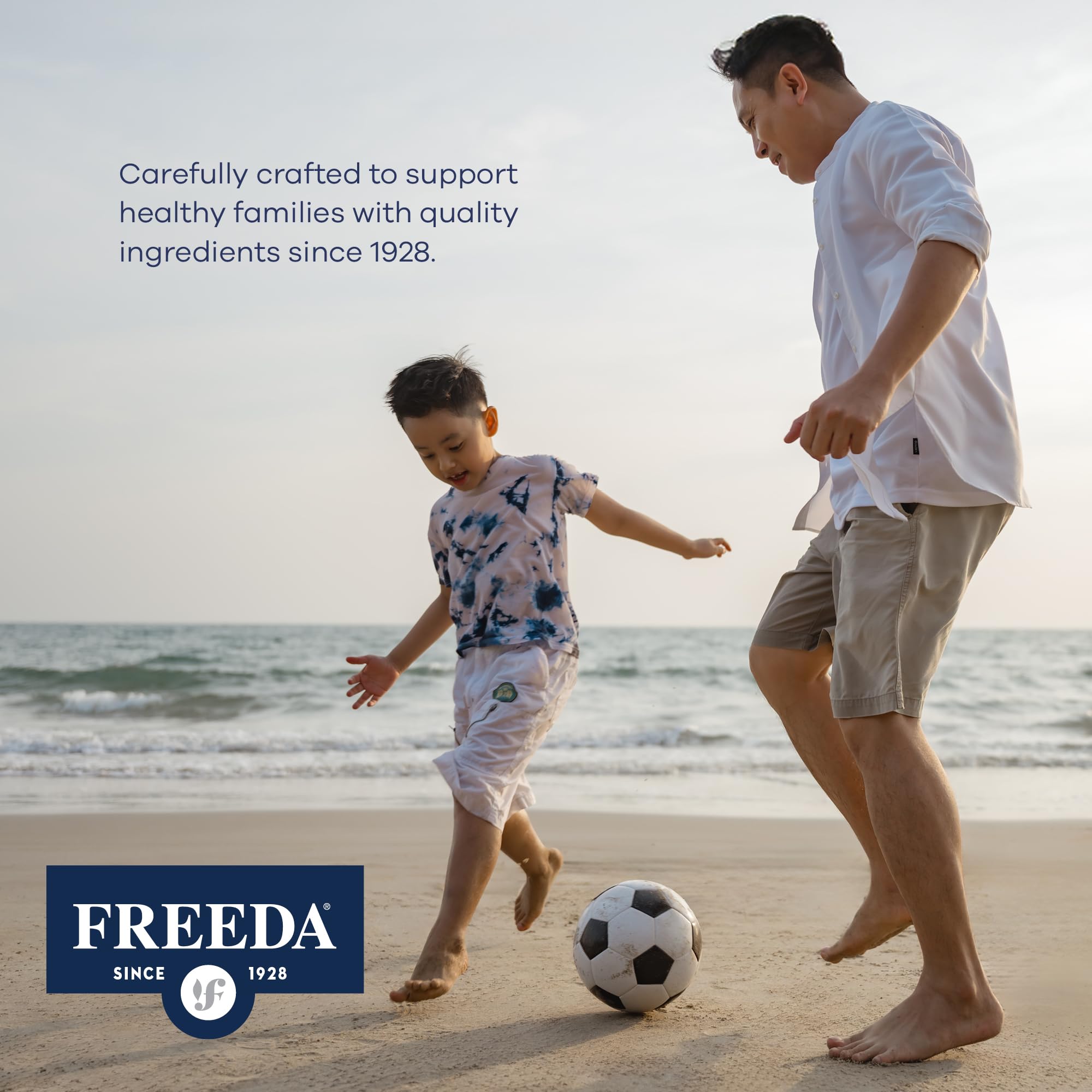 Freeda Calcium Citrate – Kosher Vegan Bone Strength Supplement – Supports Bone Density & Muscle Function – Calcium 1000mg per Serving – No Added Vitamin D – (100 Tablets) - Image 7